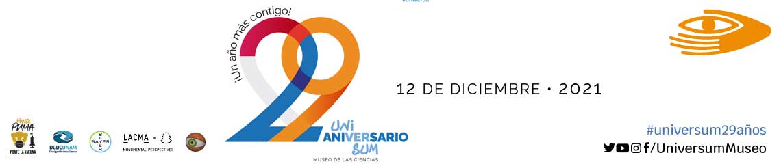 Aniversario 29 UNIVERSUM  ¡Un año más contigo!