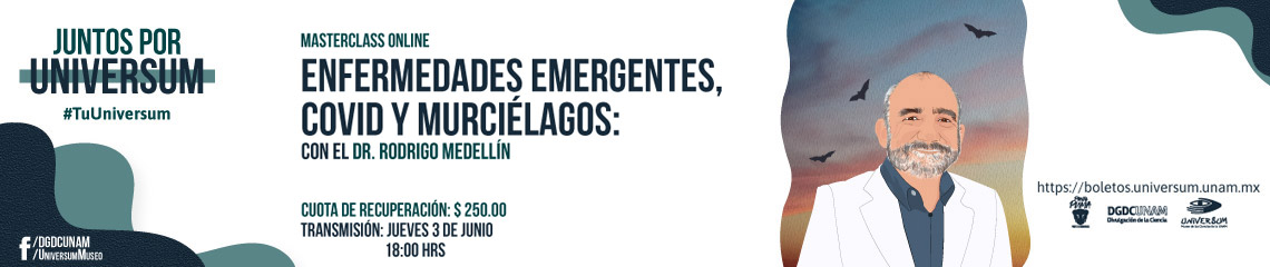 Masterclass Enfermedades emergentes, COVID  y murciélagos.