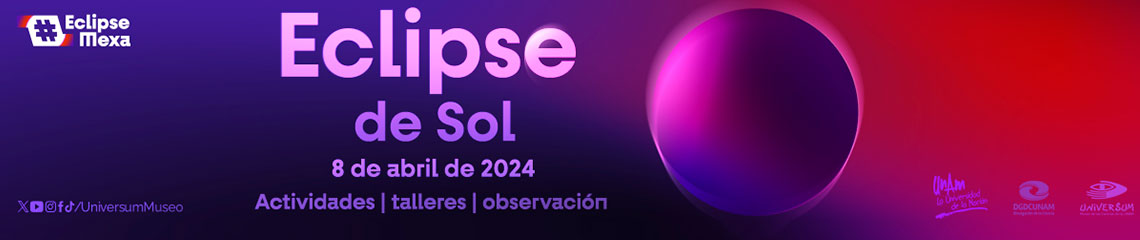 Observación del eclipse solar en Universum 2024