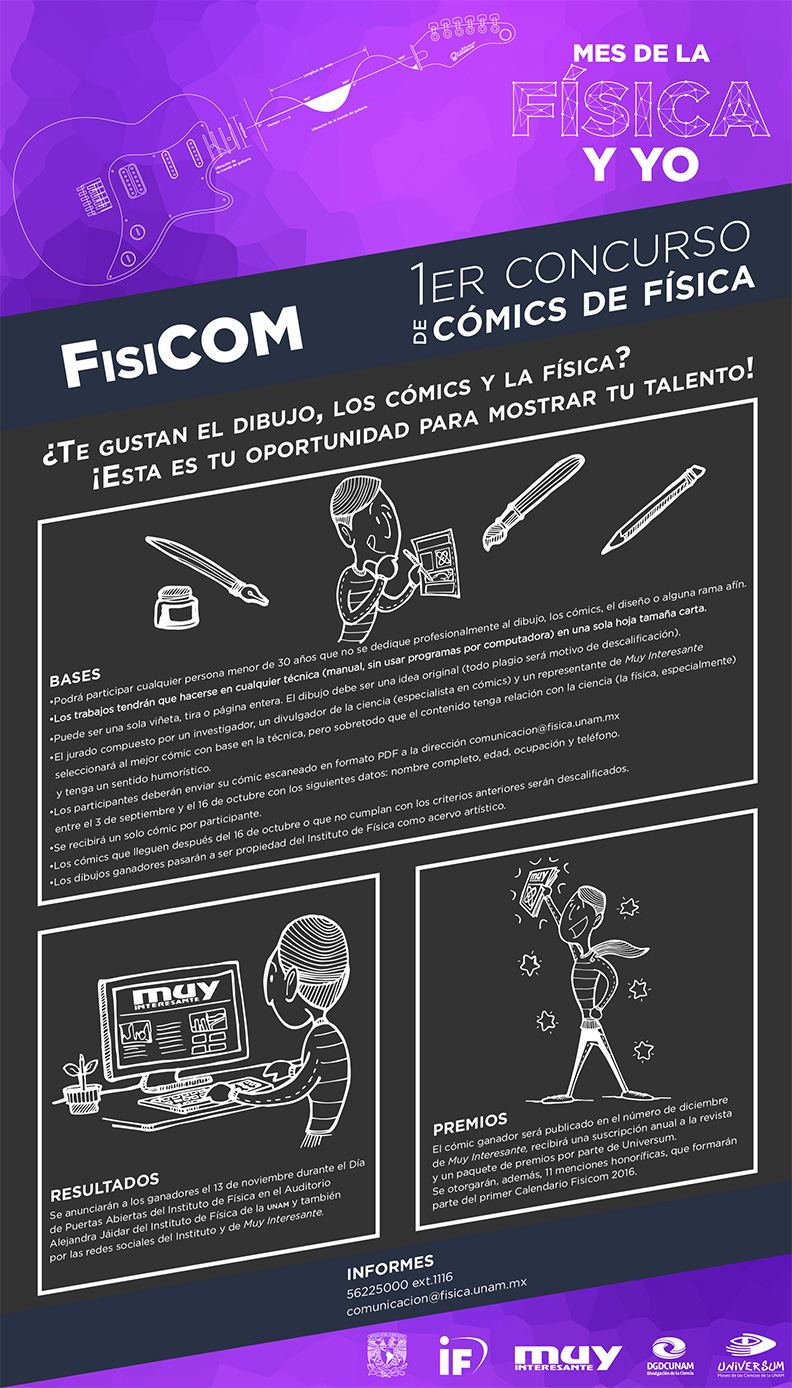 Fisicom, Concurso de cómics sobre Física